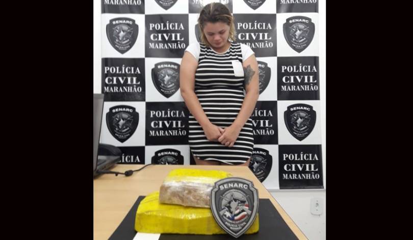 Mulher é presa transportando crack dentro de van, em Timon (MA)
