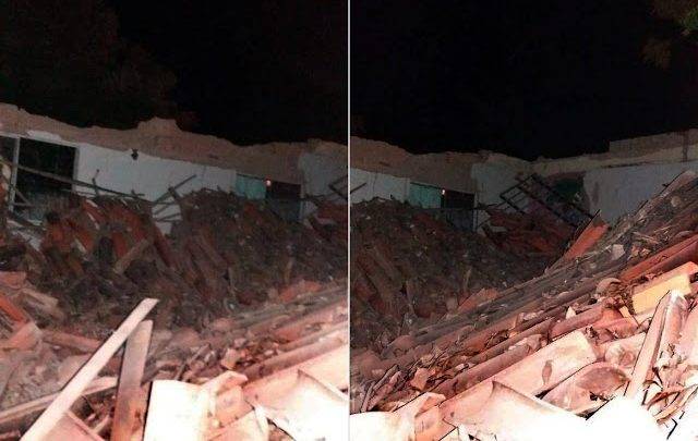 Paredes e teto de escola municipal desabam em Bom Jardim (MA)