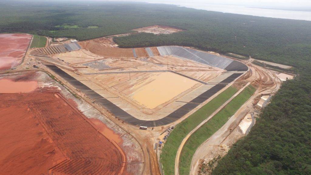 Barragens de resíduos da Alumar recebe vistoria