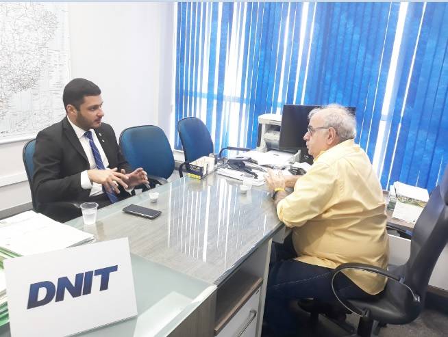 Wendell Lages se reúne com superintendente do DNIT e debate situação das estradas do MA