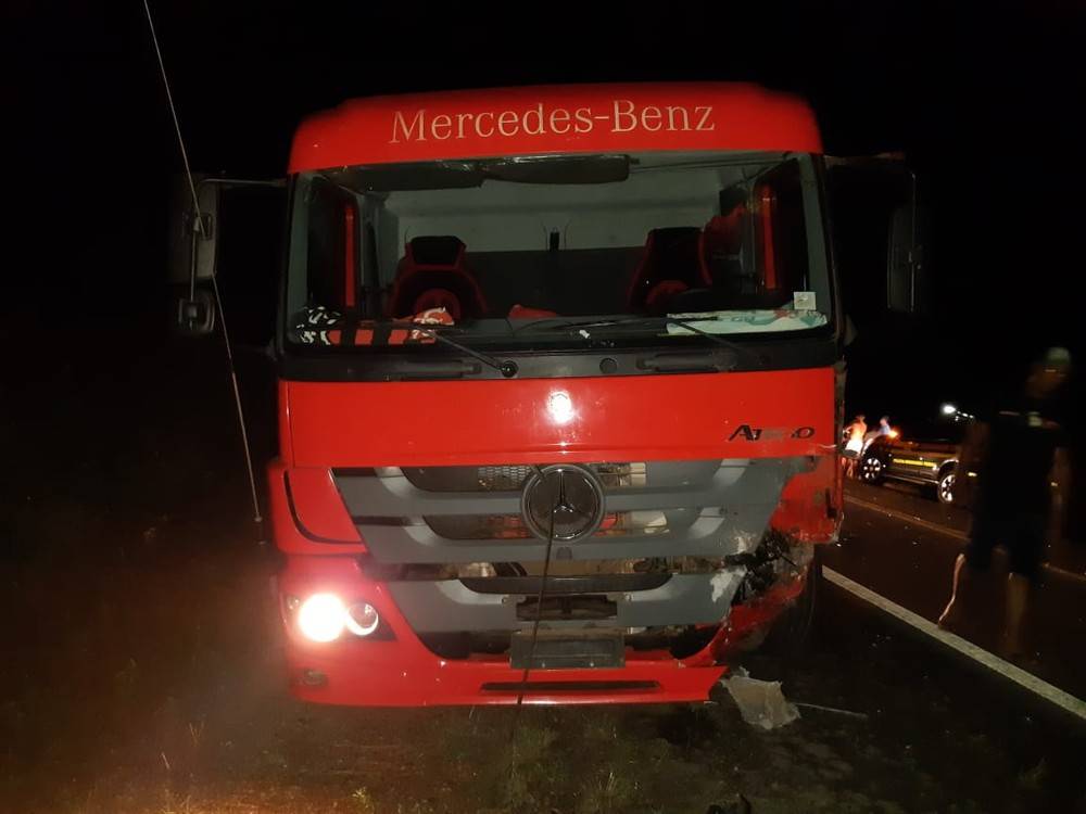 Motorista dirige na contramão e morre ao ser atingido por caminhão na BR-135 no MA