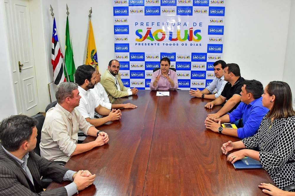Após reunião, prefeito de São Luís solicita reforço na segurança do Centro Histórico