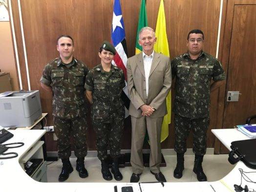 Coronel Monteiro recebe Exército para dar início na recuperação da BR-135 de São Luís a Bacabeira