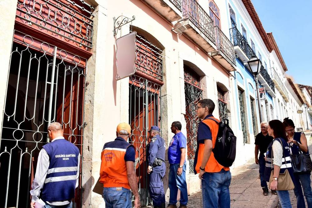Prefeitura realiza fiscalizações em estabelecimentos do Centro Histórico de São Luís