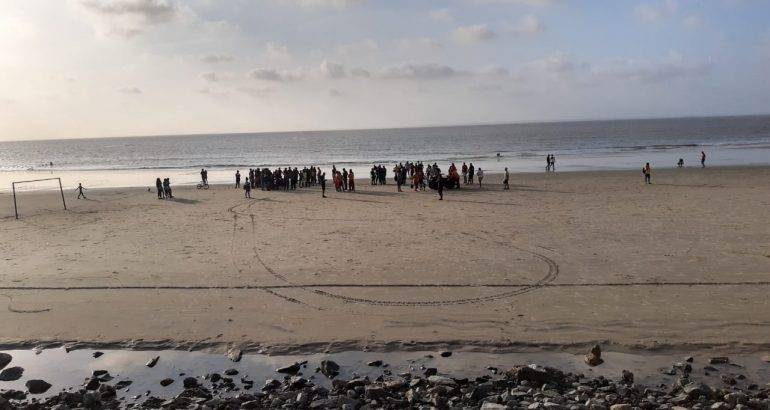 Jovem morre após sofrer mal súbito jogando bola na Ponta d’Areia em São Luís
