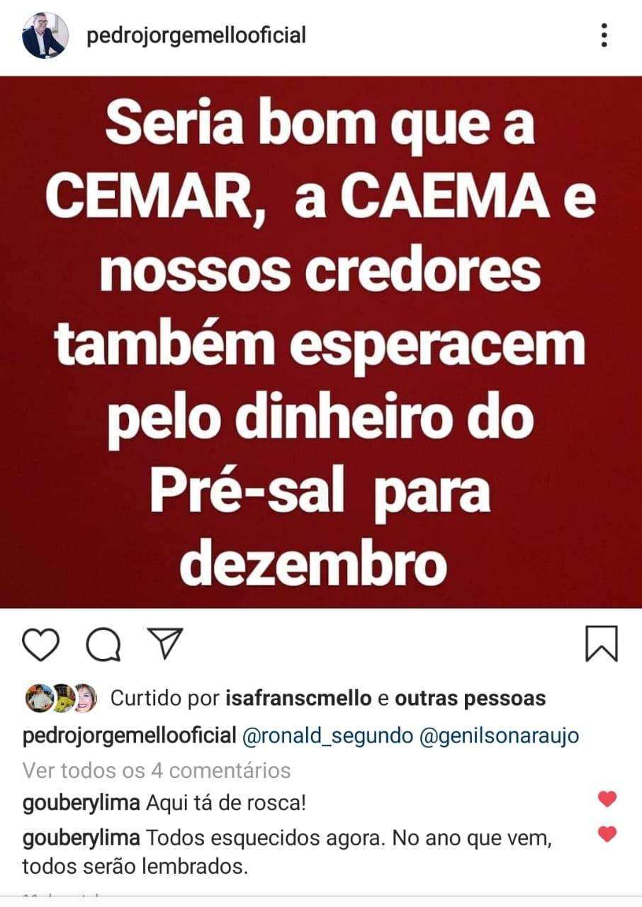 WhatsApp Image 2019 11 11 at 04.58.32 2 - Em Tuntum, mulher é demitida do emprego após esposo reclamar que a gestão Tema não paga o salário há quatro meses - minuto barra