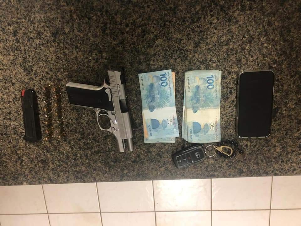 Prefeito do Pernambuco é preso com arma de fogo em Paraibano no Maranhão