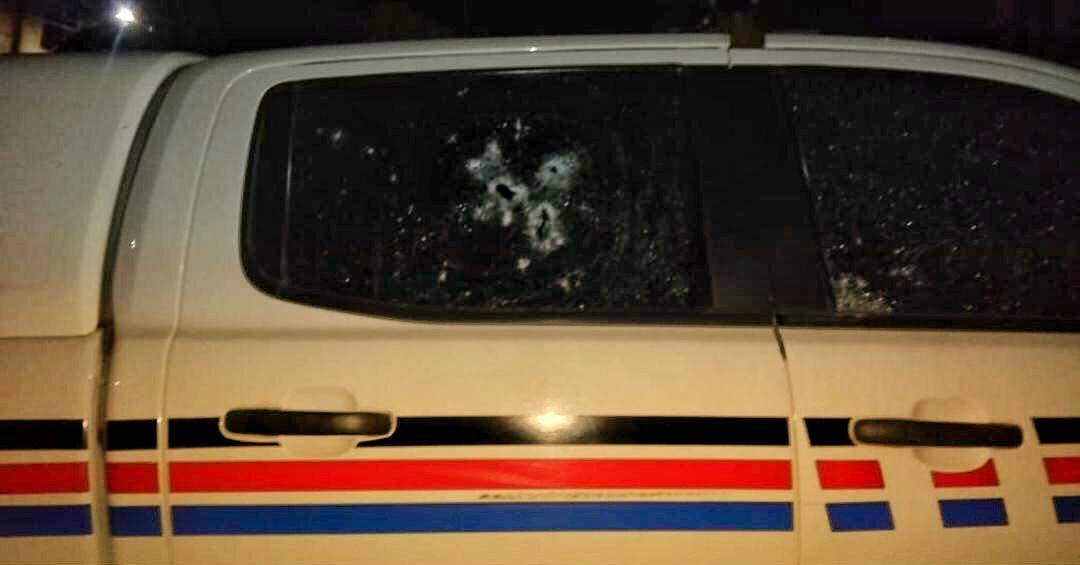 Bandidos explodem agência bancaria e metralham viatura da PM em Turiaçú (MA)