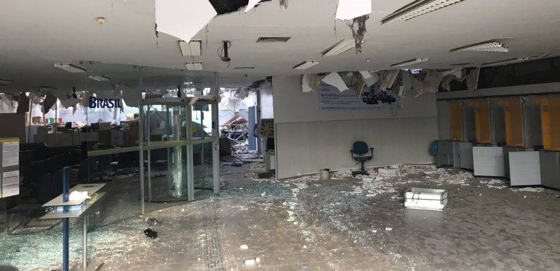 ‘Novo cangaço’ atacam cidade e destroem agência bancária no Maranhão