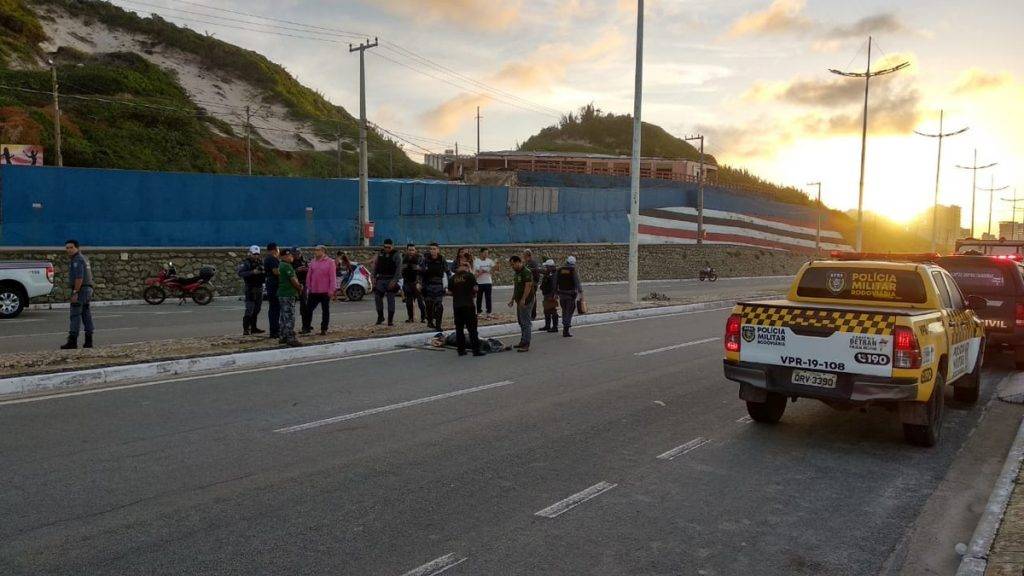 Homem morre atropelado na Avenida Litorânea, em São Luís (MA)