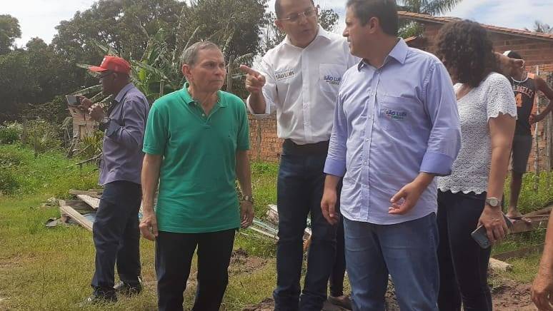 Vereador Chico Carvalho fiscaliza obras na zona rural de São Luís (MA)