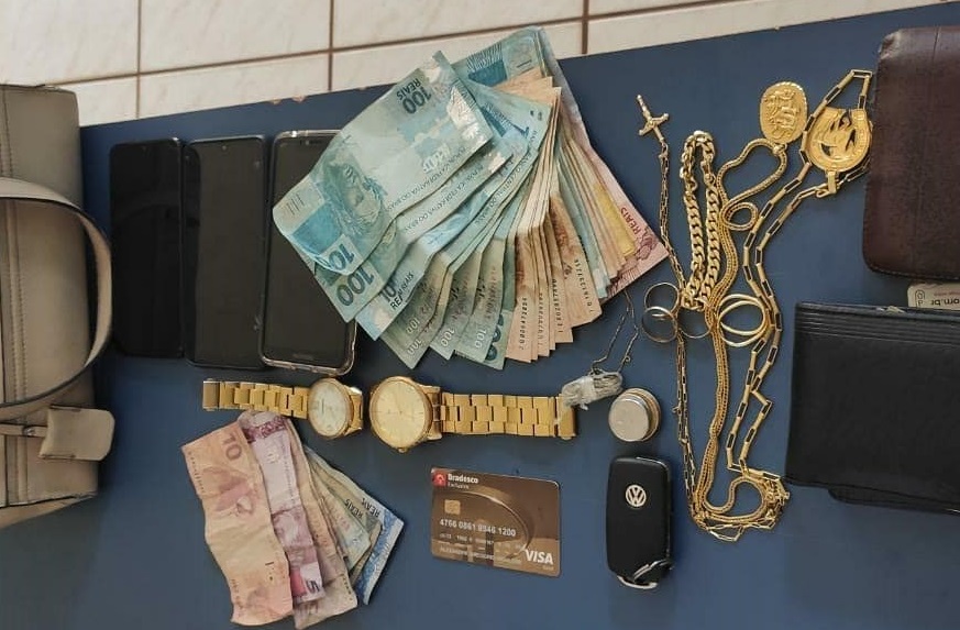 Suspeitos de aplicar golpes ‘saidinha bancária’ em Porto Franco são presos em Estreito