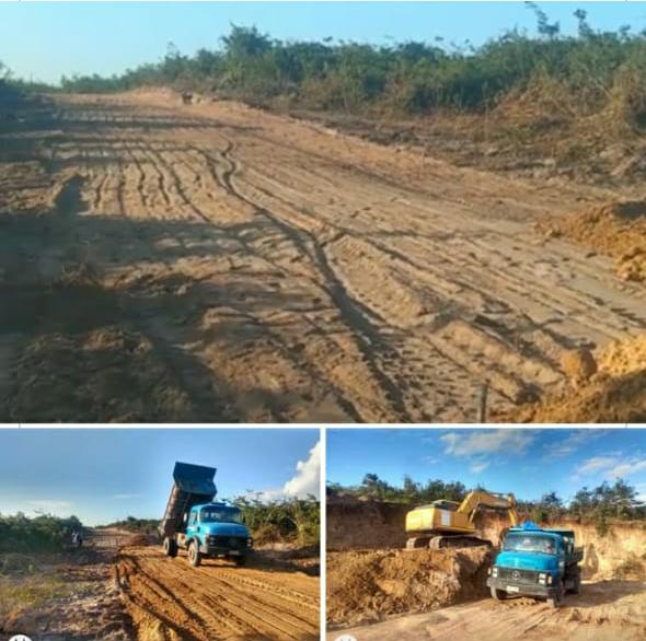 Prefeitura Municipal de Paulino Neves realiza obra sem placa informativa