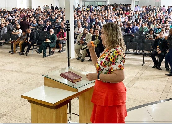 Mical Damasceno parabeniza Igreja Evangélica Assembleia de Deus pelos seus 109 anos no Brasil