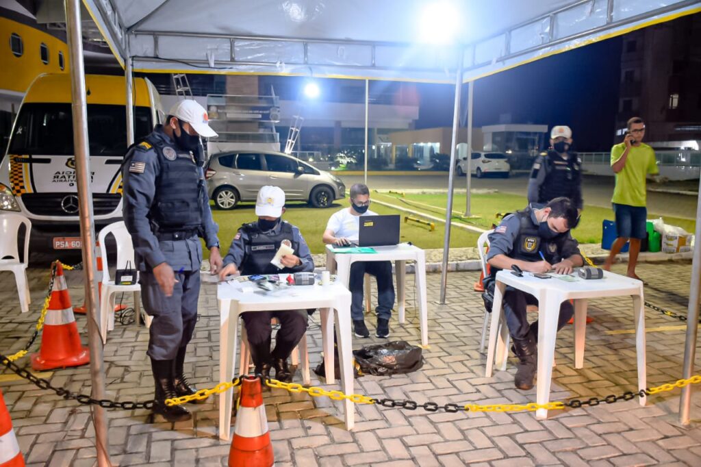Blitz da Lei Seca, bares alvos de fiscalização e festa clandestina com 1500 pessoas marcam o fim de semana na capital