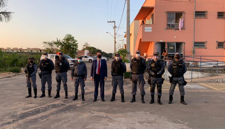 Operação integrada entre as polícias Civil e Militar ocupa Residencial Eco-Tajaçuaba em São Luís