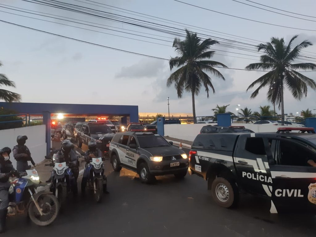 VÍDEO: Facções criminosas são alvos de mega operação com mais de 200 policiais em São Luís