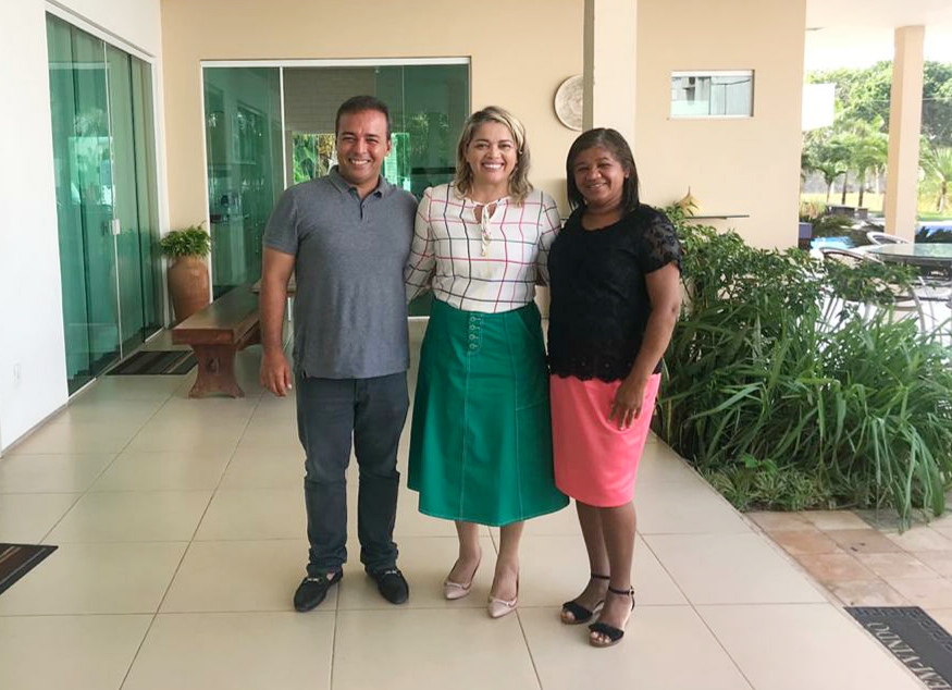 Apoio da deputada Mical Damasceno fortalece o projeto político da Missionária Zezé e Fred Campos em Paço do Lumiar
