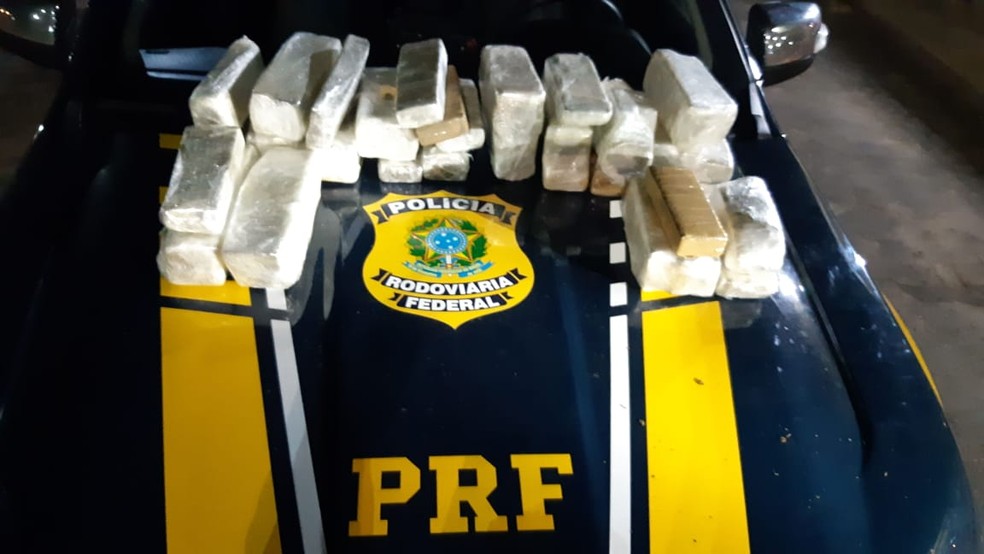 PRF apreende quase 30 Kg de maconha durante abordagens nas BR's 010 e 316, no Maranhão