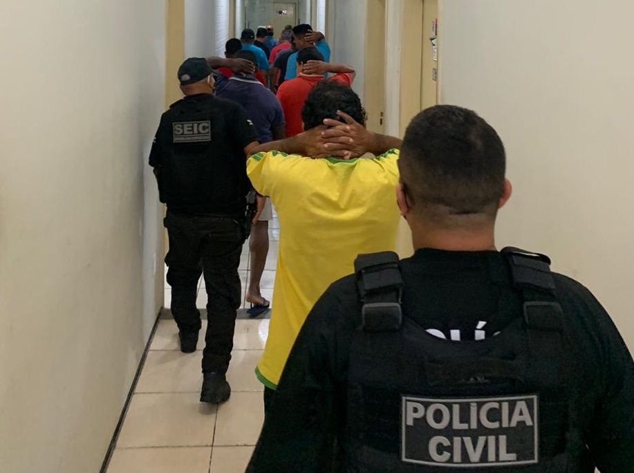 Polícia Civil deflagra “Operação Carajás I” prende 13 pessoas suspeios de cometer crimes em trechos da estrada de ferro no interior do MA