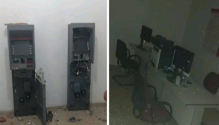 VÍDEO: bandidos explodem agência bancária em Nova Olinda do Maranhão