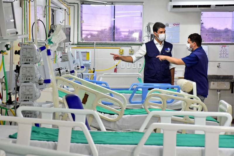 Prefeito Eduardo Braide entrega 50 leitos para atendimento de pacientes Covid