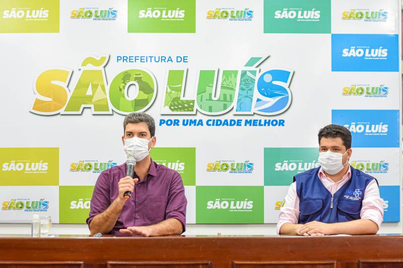 “São Luís terá 120 leitos exclusivos para pacientes Covid”, anuncia prefeito Eduardo Braide