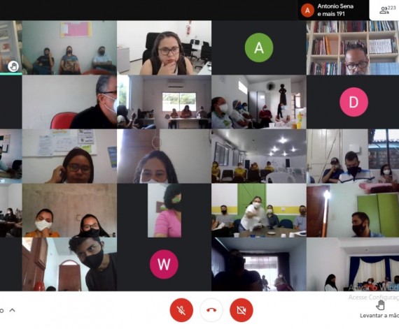 Reunião virtual entre Famem, Sedes, órgãos de controle e gestores sobre devolução do auxílio emergencial