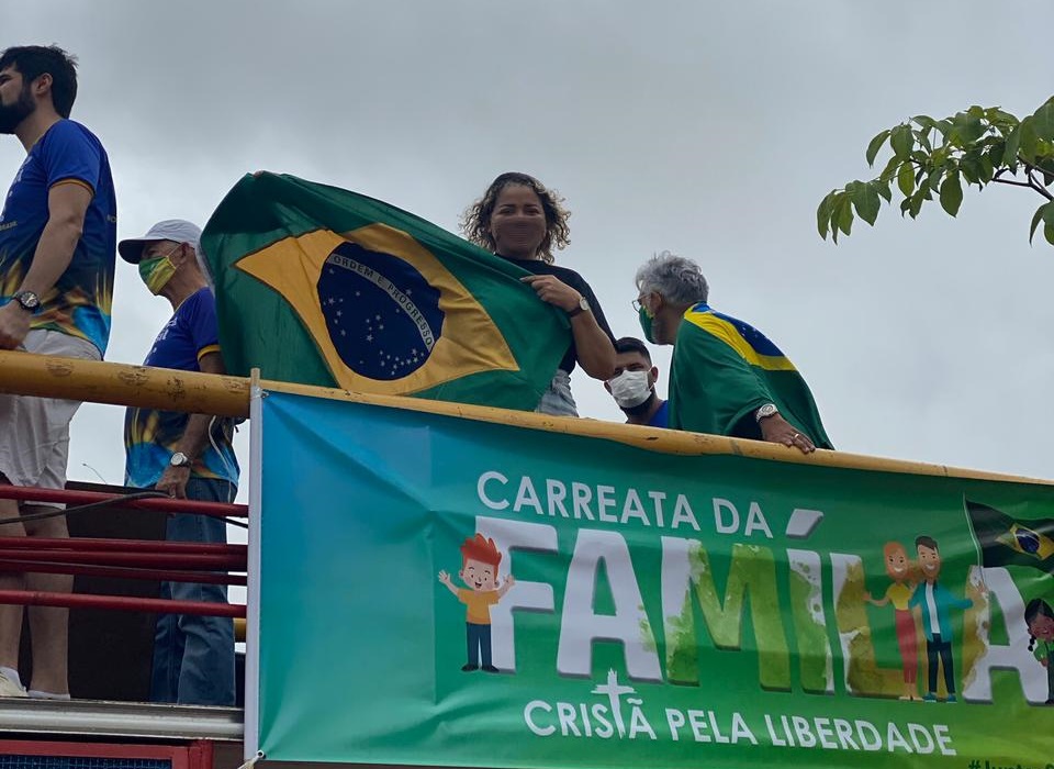 Deputada Mical Damasceno participa da Carreata da Família Cristã pela Liberdade no Maranhão