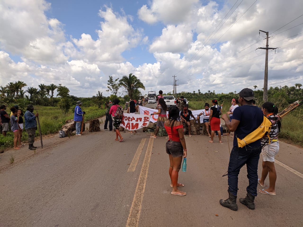 Indígenas do Maranhão protestam contra projeto de lei que modifica demarcação de terras