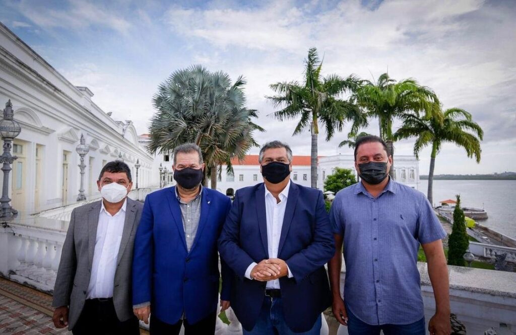 Flávio Dino, Carlos Lupi, Weverton e Márcio Jerry se reúnem e dialogam sobre conjuntura política do MA