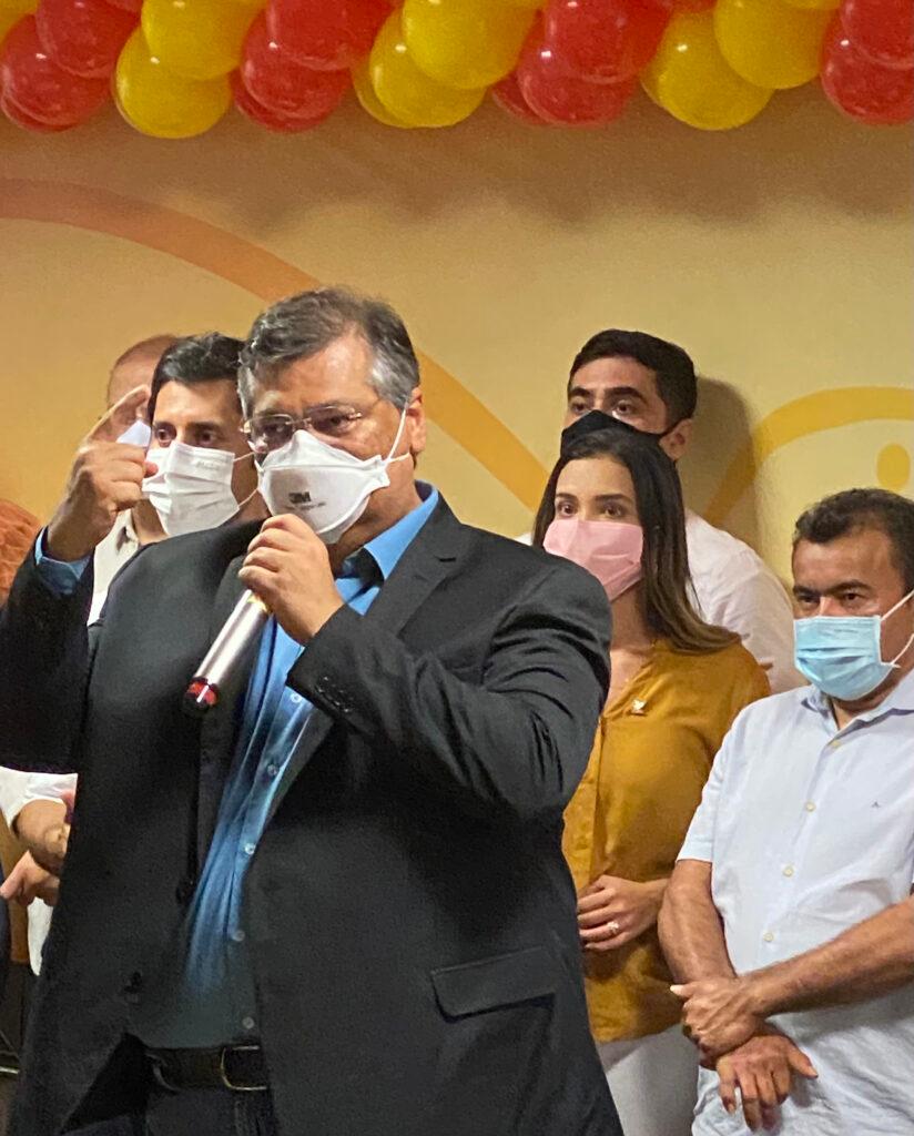 “Será o maior partido do Maranhão” diz Flávio Dino durante ato de filiação do PSB