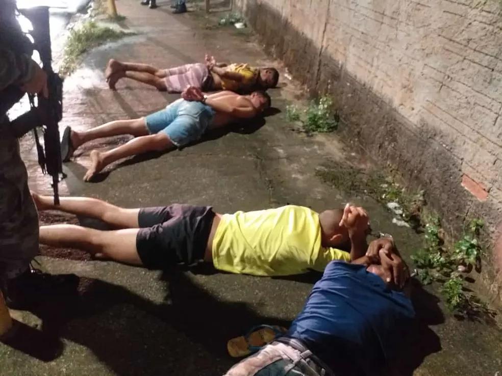 Perseguição policial termina em 4 presos e dezenas de objetos apreendidos na Grande São Luís