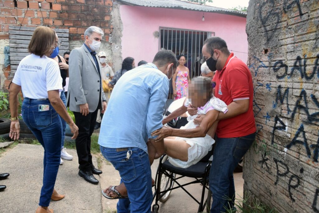 Idosa de 93 anos é resgatada após sofrer maus-tratos do próprio filho que fazia empréstimos em seu nome no MA