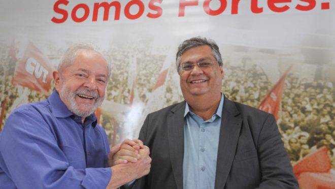 Os preparativos de Dino para receber Lula no Maranhão
