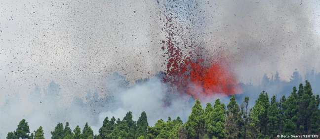 Vulcão que pode causar tsunami no Brasil e no litoral do Maranhão entra em erupção; veja vídeos
