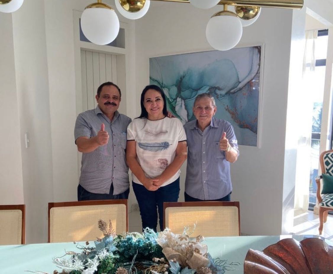 Presidente do PROS no Maranhão recebe pré-candidato a deputado federal Waldir Maranhão