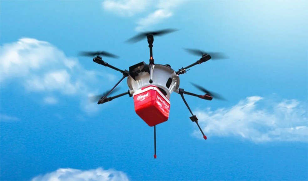 iFood realizará entregas com drones no Brasil