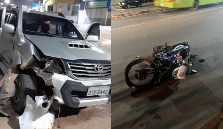 Motorista embriagado é preso após bater veículo em moto da Polícia Militar no MA