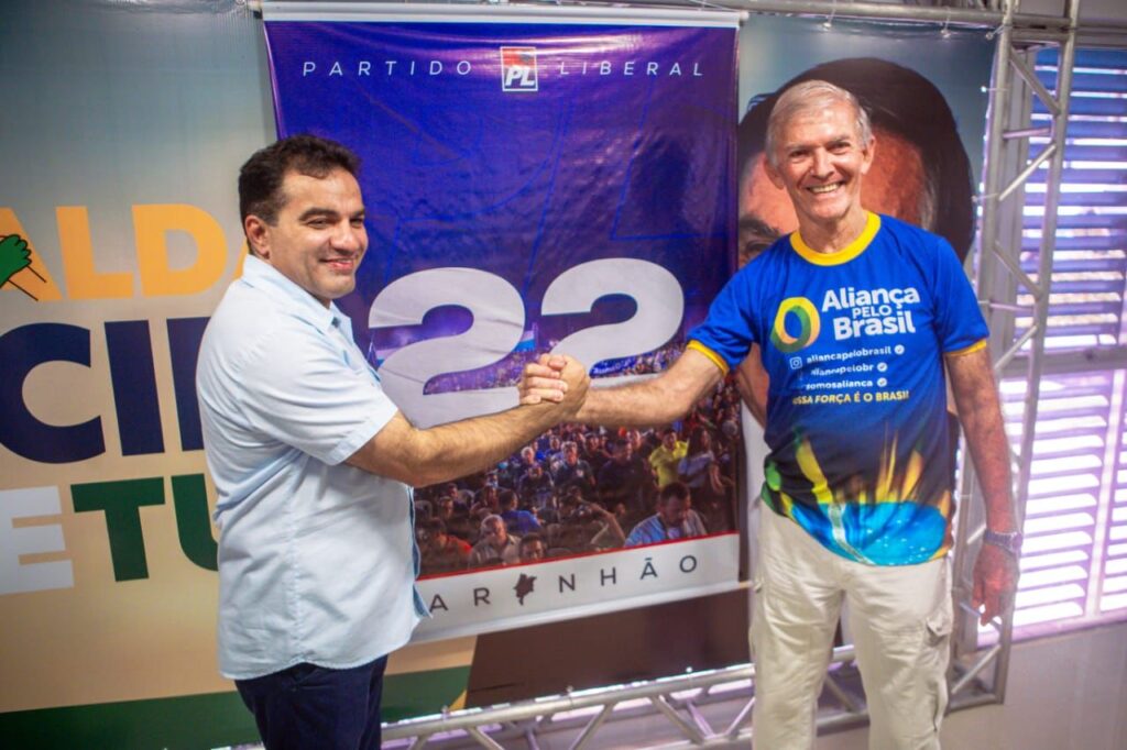 Ao lado de Josimar de Maranhãozinho, Coronel aliado de Bolsonaro no MA se filia ao PL
