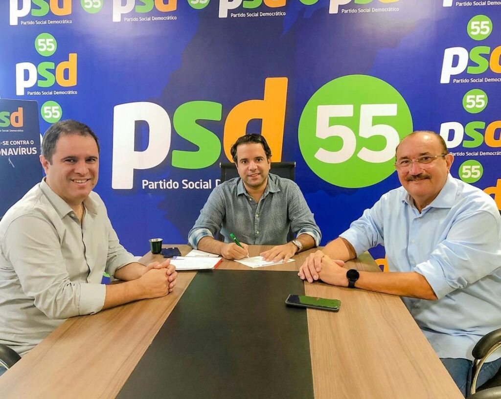 Após deixar o PV, deputado César Pires se filia ao PSD