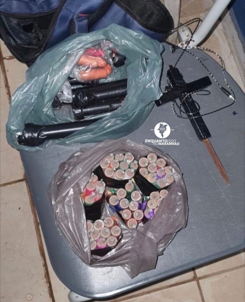 Estudante que se preparava para fazer massacre em escola no MA é preso com explosivos