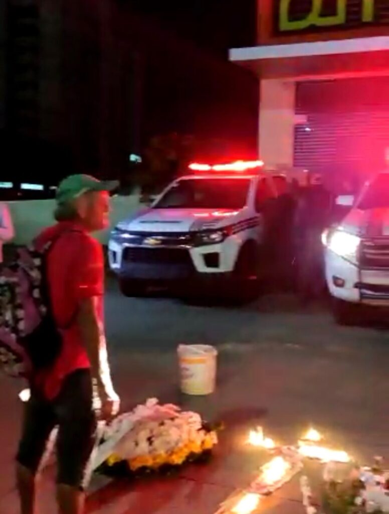Parentes de homem morto a tiros na frente de pet shop protestam em São Luis