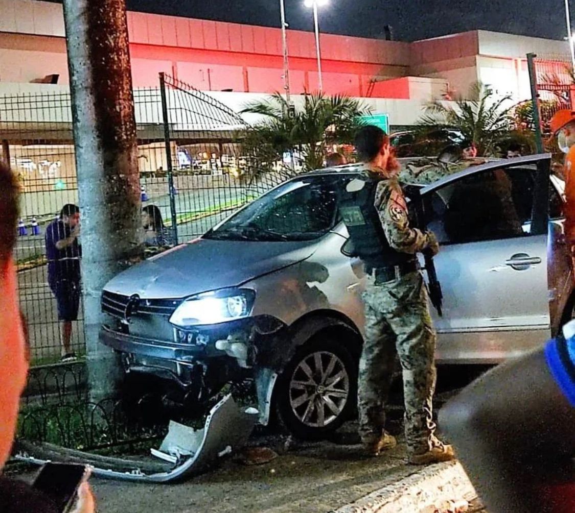 Motorista com sinais de embriaguez atropela pessoas na porta do Shopping da Ilha na capital