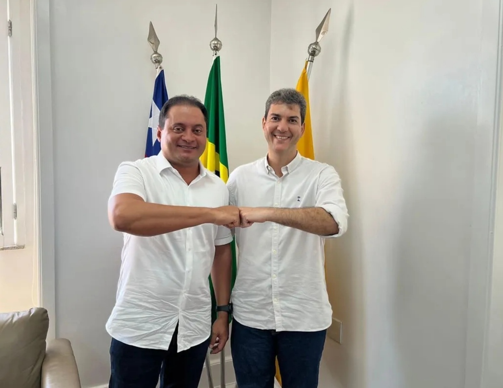 Prefeito Eduardo Braide declara apoio ao pré-candidato a governador Weverton Rocha