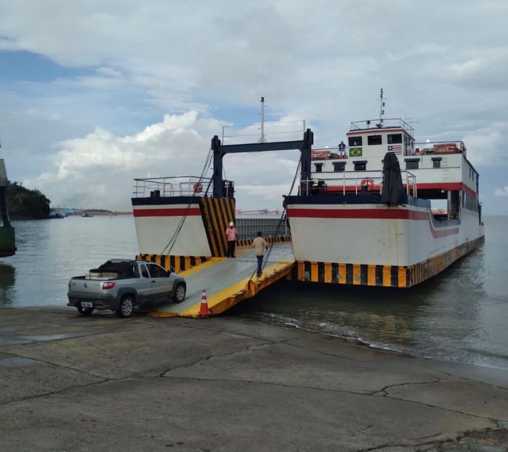 Ferryboat trazido do Pará inicia operações entre São Luís e Cujupe com apenas 50% da capacidade
