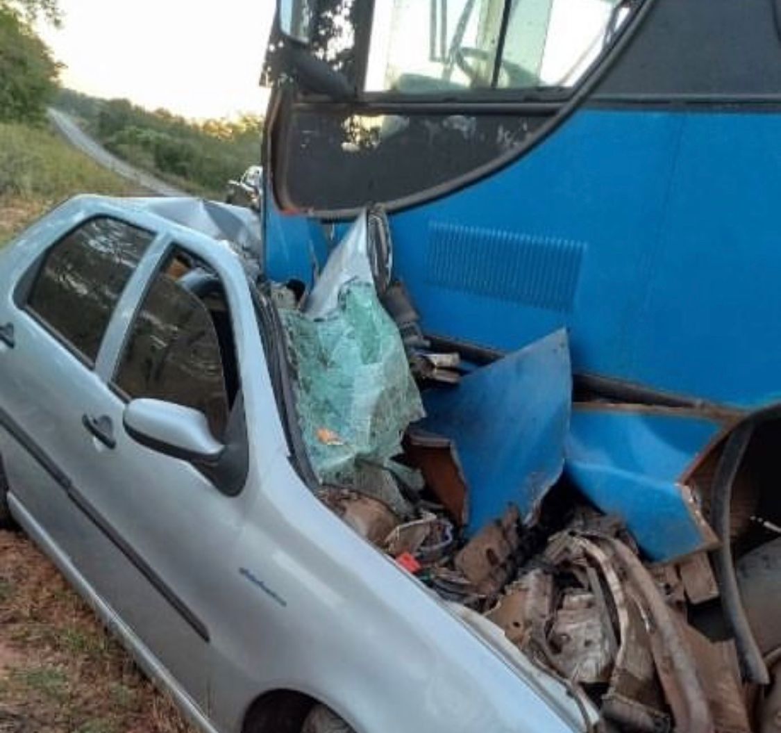 Quatro pessoas morrem em grave acidente na MA-034 entre Caxias e Coelho Neto
