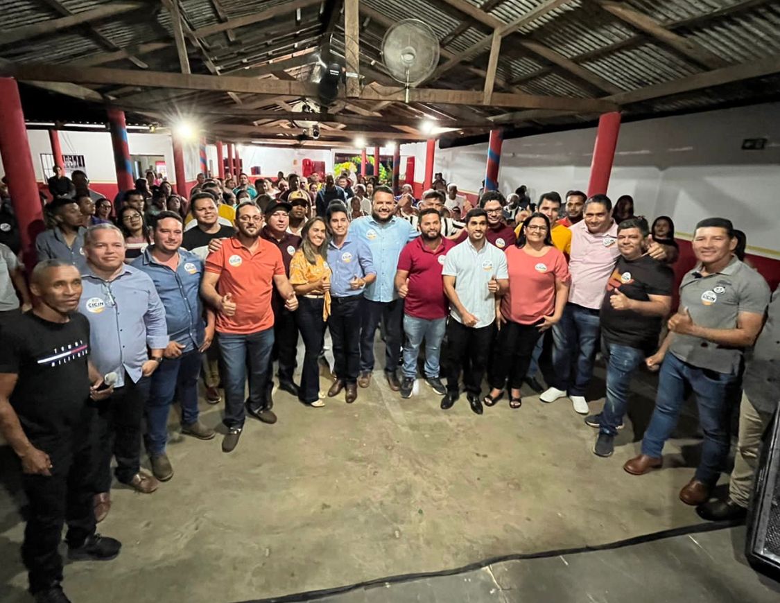 Cicin ex-prefeito de Estreito e pré-candidato à deputado estadual realiza reunião em Campestre
