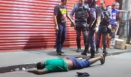PM reage a tentativa de assalto e atira contra assaltante em São Luís