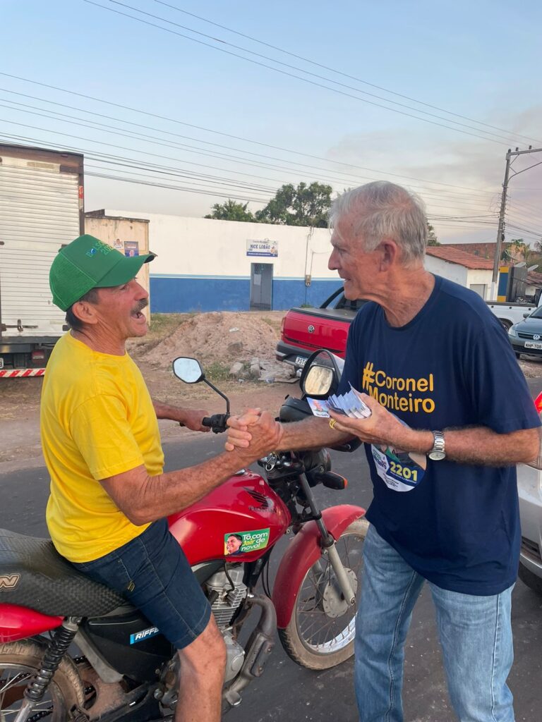 Coronel Monteiro cumpre agenda no interior do Maranhão
